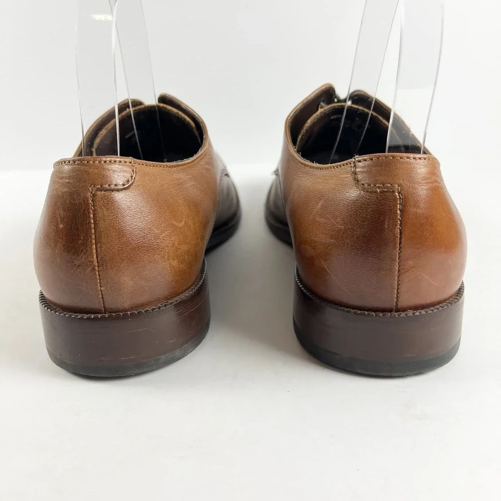 COLE HAAN  Benton Plain Oxford British Tan Men's Size 10.5 M‎ Dress Shoes C24118